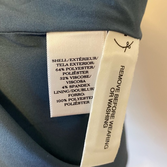 Ann Taylor Blue-Gray Dress - Picture 5 of 8